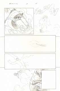 Esad Ribic - X-Men: Battle of the Atom #2 P.14 - Future Jean Grey (Xorn) Nearly Kills Wolverine And Cyclops - 2013