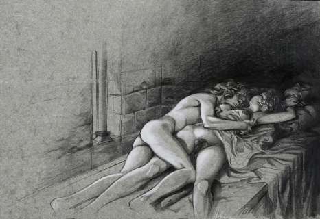 Yslaire | Sambre, illustration Ã  l’encre de Chine, au c… | Banque Dessinée