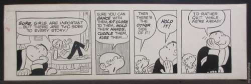 Original Art: 1968 Aggie Mack Comic Strip by Roy Fox | mycomicshop.com