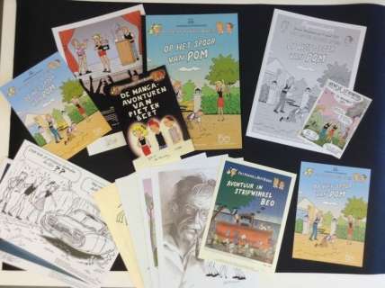 Piet Pienter en Bert Bibber - Op Het Spoor van Pom - Hardcover - First edition - (2011) | Catawiki