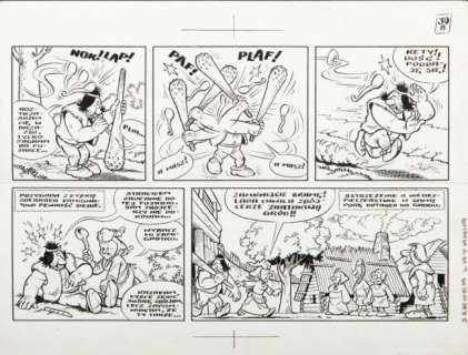 Janusz Christa (1934 - 2008) "Kajko & Kokosz" - Flying | Desa Unicum