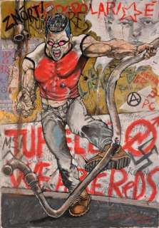 Vona, Virginio - Dessin original couleur - Ranx Xerox - (2016) | Catawiki