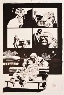 Risso Eduardo | 100 Bullets - Planche originale de la page 9 du Comics "100 Bullets", Issue 88 "My Lonely Friend" - (2008) | Catawiki