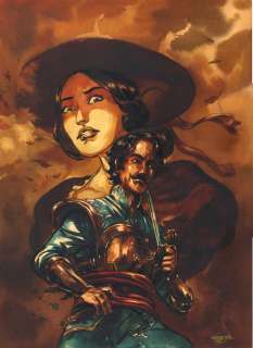 Lemercier, Gwendal | Lemercier, Gwendal - Dessin original couleur - Essai de couverture - Alias Nemo T1 - Prince Dakkar - (2019) | Catawiki