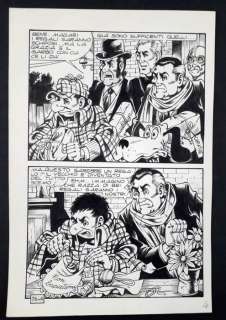 Luigi Corteggi, Paolo Piffarerio | Alan Ford n. 76 - Paolo Piffarerio - Tavola Originale "Mi Ricordo Che..." - Page volante - Exemplaire unique - (1975) | Catawiki