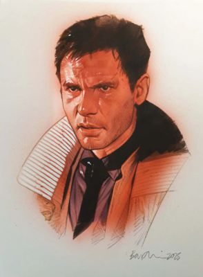 Ben Oliver | Rick Deckard by Ben Oliver | Panel Gallery