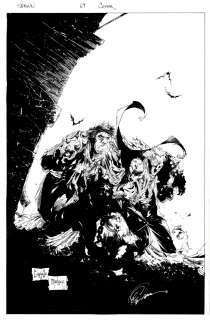 Greg Capullo , Todd McFarlane - spawn #69 cover (todd mcfarlane inks, sam burke &twitch williams save spawn! ) 1997