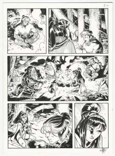 Giuseppe Matteoni | Dragonero #1 - G. Matteoni - tavola originale "Il Sangue del Drago" - Page volante - Exemplaire unique - (2013) | Catawiki