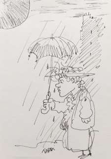 Tardi, Jacques | Tardi, Jacques - Dessin original - Adèle Blanc-Sec | Catawiki