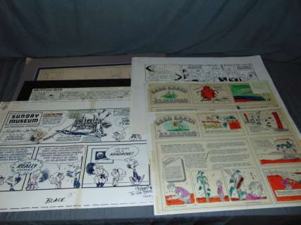 Lot of Original Sunday Pages | Weiss Auctions