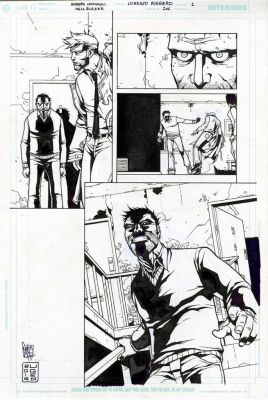 Giuseppe Camuncoli | “Cross Purpose” – Hellblazer #206 – tav.02 | Cart Gallery