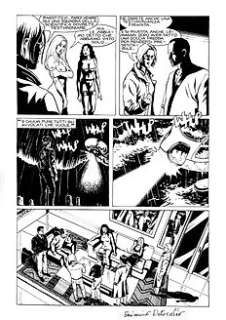 Beniamino Delvecchio | Erinni - B. Delvecchio - tavola originale seconda parte - Page volante - Exemplaire unique | Catawiki