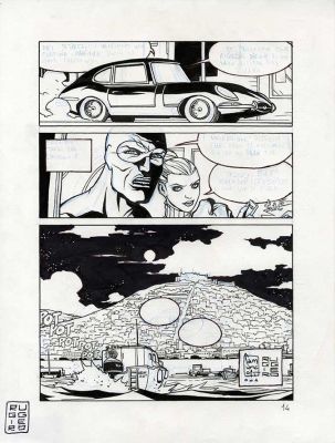 Giuseppe Camuncoli | “Diabolik: Colpo a Spaccanapoli” – tav.14 | Cart Gallery