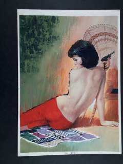 Carlo Jacono | Carlo Jacono - Le Bambole Uccidono - Originale di Copertina - Page volante | Catawiki