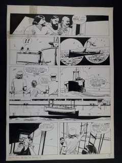 Attilio Micheluzzi | Attilio Micheluzzi - Capitan Erik: Nel Mar dei Sargassi - Tavole n. 3 - Page volante - (1981) | Catawiki