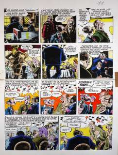 Dimitri | Dimitri - Planche originale couleur - Le Goulag T12 - Halte Ã  la viscère (planche 11) - (1992) | Catawiki