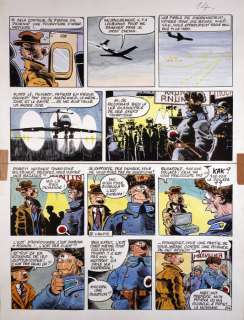Dimitri | Dimitri - Planche originale couleur - Le Goulag T12 - Halte Ã  la viscère (planche 14) - (1992) | Catawiki
