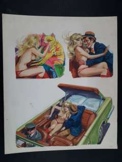 Rino Albertarelli | Candida n. 1 - Rino Albertarelli - Tavola Originale n. 55 - Page volante - Exemplaire unique - (1969) | Catawiki