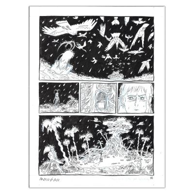 Martin Robic | Une Fête Sans Fin - Page originale 136 | Achetez de l’Art