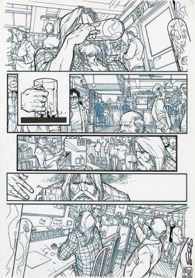 “Disassembled part II” – Ultimate Comics: the Ultimates #26 – tav.15 | Cart Gallery