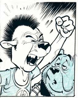 Toonder, Marteen / Wijn, Piet | Toonder, Marten / Wijn, Piet - Originele tekening - Heer Bommel en Tom Poes - Heer Bommel en de Antiloog - (1982) | Catawiki