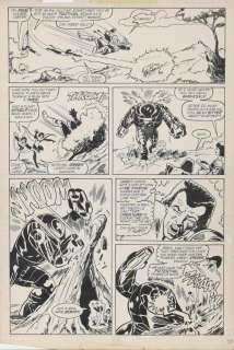Unknown Artist, Marvel Comics - Young Gods, 7B, Ink on Paper | misc / divers