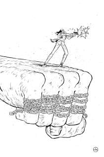 Bruno Seelig | Huge Detective #2 Cover | Inky Knuckles