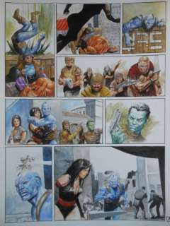 Kusbiantoro, Apriyadi | Original page in colour (p.28)  - The Lost Tales Of Lemuria 2  - Strijd onder water  - (2014) | Catawiki