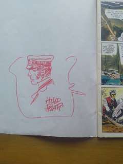 Hugo Pratt | Corto Maltese - "La laguna dei bei sogni" con disegno originale firmato - Agrafé - EO | Catawiki
