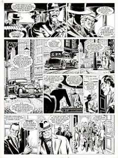 Mitton, Jean-Yves | Mitton, Jean-Yves - Originele pagina - Bloed en Stilte 5 (De Silence et de Sang) - De zeven pijlers - (1991) | Catawiki