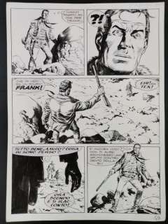 Gianluca E Raul Cestaro | Tex Gigante n. 582 - Gianluca e Raul Cestaro - Tavola Originale n. 43 "La Preda Umana" - Page volante - Exemplaire unique - (2014) | Catawiki