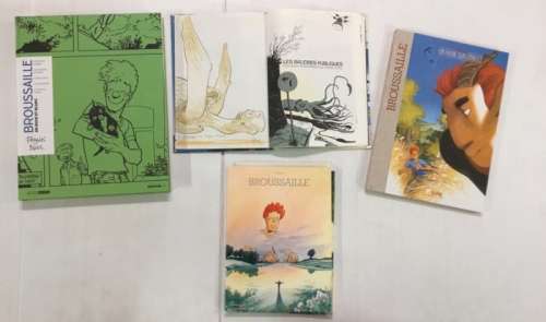 Frank Pé | Broussaille - Intégrale + T1 avec Dédicace + T5 - 3xTT/EO - Cartonné - EO - (1987/2020) | Catawiki