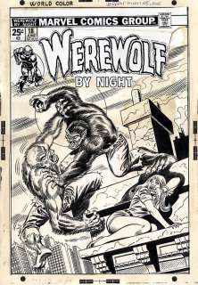 WEREWOLF BY NIGHT Issue #18 Cover | ComicConnect