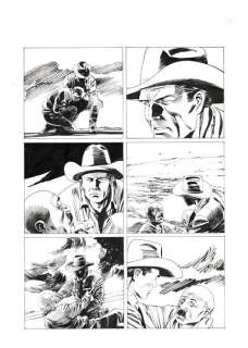 Lucio Filippucci | Tex n. 680 - 3x L.Filippucci - Tavola Originale "La Pista dei Forrester" - Page volante - Exemplaire unique - (2017) | Catawiki