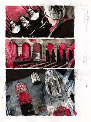 “Hellboy – the Monster of Nivola” – tav.07 | Cart Gallery