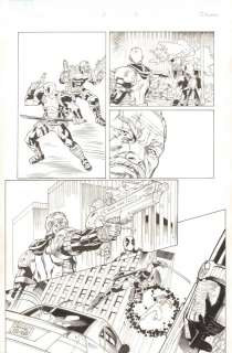 Jeremy Freeman, Reilly Brown - deadpool & cable: split second infinite comic #3 p. 5 - cable & deadpool action - 2015