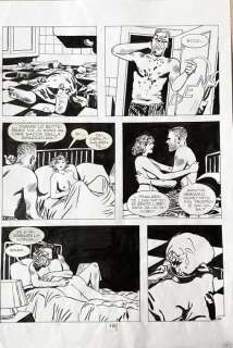 Attilio Micheluzzi | Attilio Micheluzzi - Tavola originale Dylan Dog | Catawiki