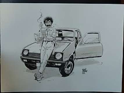 Petrimaux, Nicolas | Petrimaux, Nicolas - Dessin original - Il faut flinguer Ramirez - (2021) | Catawiki