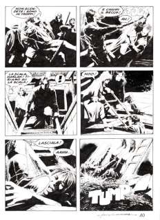 Corrado Roi | Dampyr n. 51 - 3x C.Roi - Tavola Originale "Tre Vecchie Signore" - Page volante - EO - (2004) | Catawiki