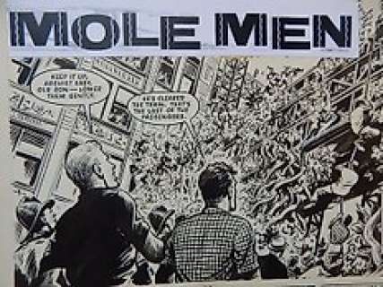 Kearon, Ted | Kearon, Ted - Originele pagina - Archie, de man van Staal - Robot Archie and the return of the Mole Men - (1964) | Catawiki