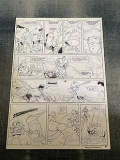 Glaudel, Paul - Glaudel, Paul - Planche originale - Les Maîtres cartographes - (années 1990)