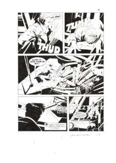 Corrado Roi | Nathan Never Gigante nuova serie n. 17 - C. Roi - Tavola Originale "I giorni della maschera" - Page volante - Exemplaire unique - (2014) | Catawiki