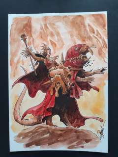 Surzhenko, Ronan | Surzhenko, Ronan - Dessin original couleur - Les Mondes de Thorgal - Kriss de Valnor | Catawiki