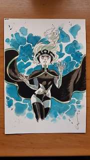 Reynes, Mathieu - Reynes, Mathieu - Originele aquarel - Harmony + portfolio 2020 met publicatie - (2020)