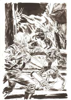 Mitchell  Breitweiser - Planet of the apes: cataclysm #3 variant cover - signed