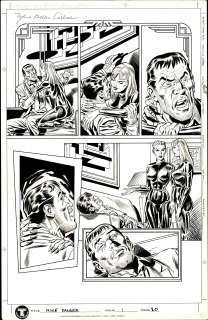 Peter Grau & Terry Beatty | Grau & Beaty - MIKE DANGER # 1, Page 20, AUTOGRAPHED! NO RESERVE! | Russ Cochran