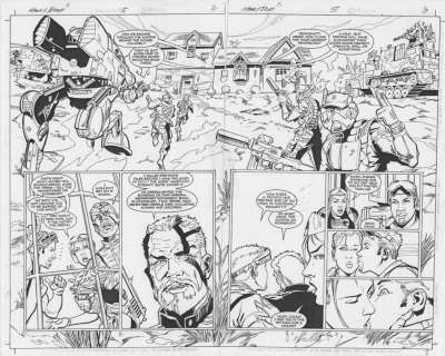 Dean Zachary, Dick Giordano - Hawk & dove #5 dps 1997 mini-series