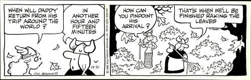 Dik Browne | Browne - HAGAR THE HORRIBLE, Daily (10/21/1988) | Russ Cochran