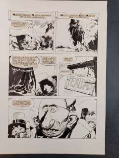 Enrique Breccia | Enrique Breccia - Tavola Originale "Avrack" - Page volante - Exemplaire unique | Catawiki