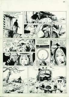 Vance William - Xiii | Secret défense Encre de Chine pour la planche 37 de | Millon